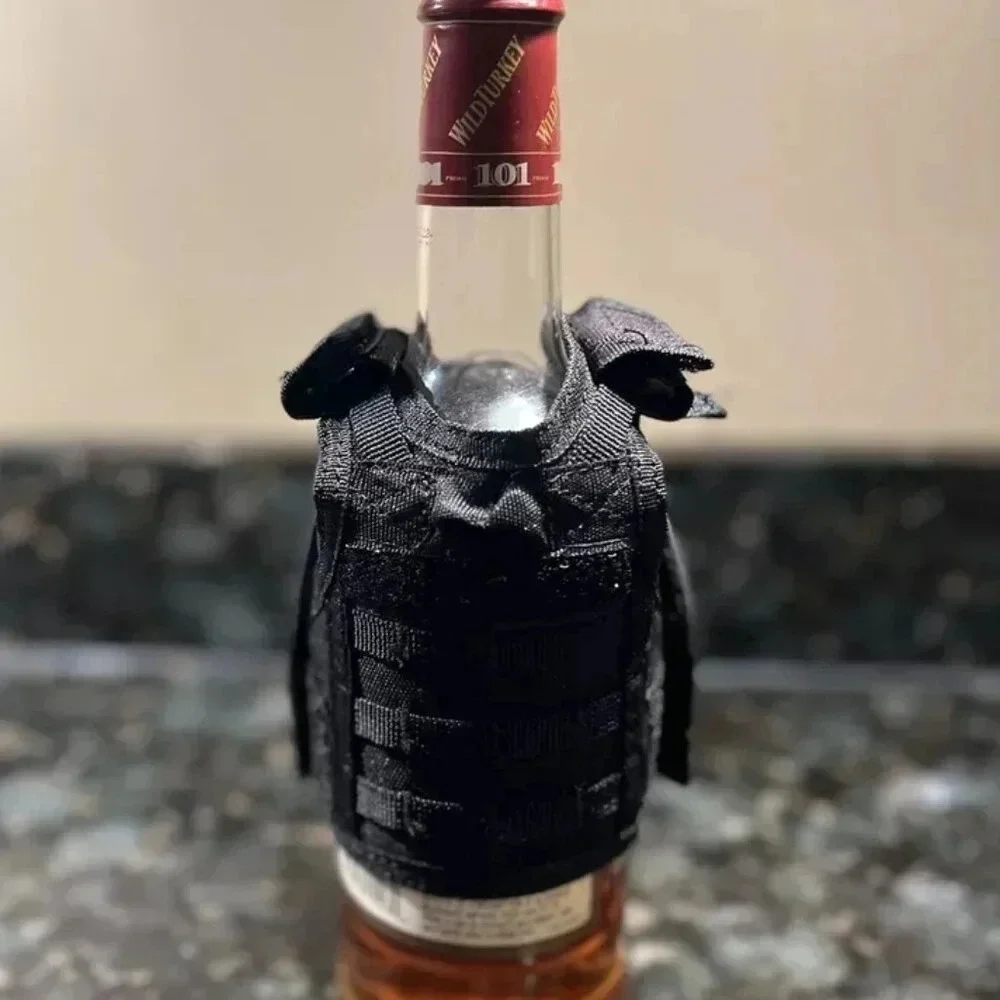NEW Tactical Bullet Safe Black Vest Bottle Insulator * Shot Show Swag 2023